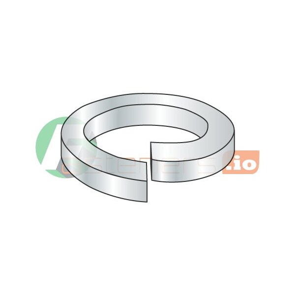 Newport Fasteners Split Lock Washer, For Screw Size #6 Steel, Zinc Plated Finish, 30000 PK 286809 - main